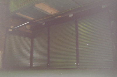 Solid Roll down Gates installation After Photo. (Harlem NY)