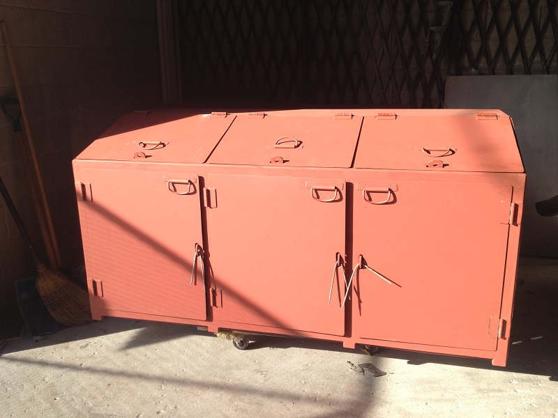 Commercial Steel Garbage Bins