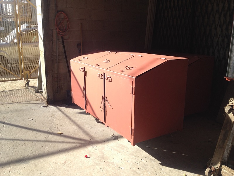 Commercial Steel Garbage Bins