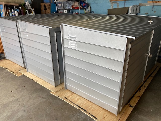 Economaster steel garbage bin enclosures - Brooklyn, NY
