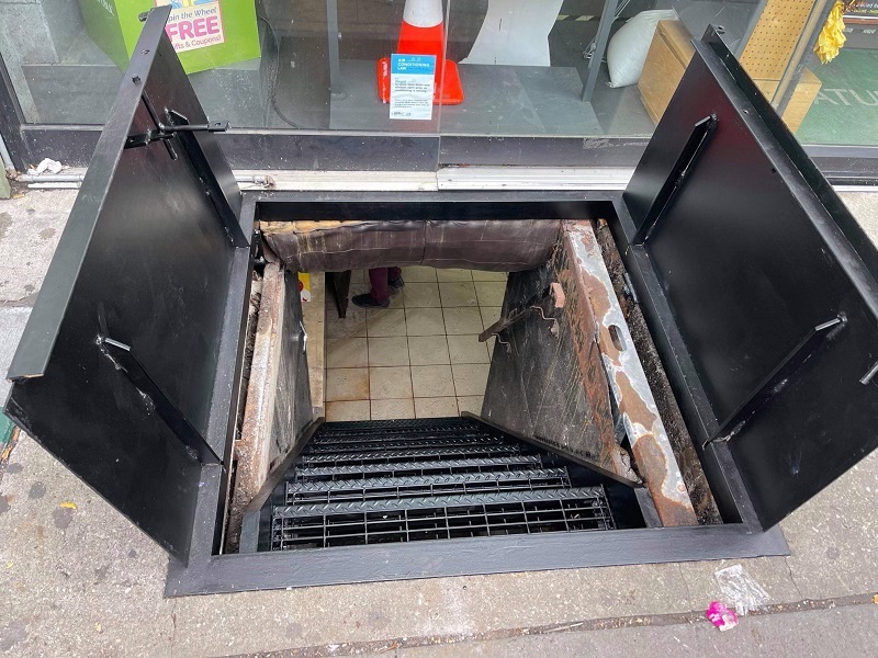 Custom Metal Basement Doors Openbasement