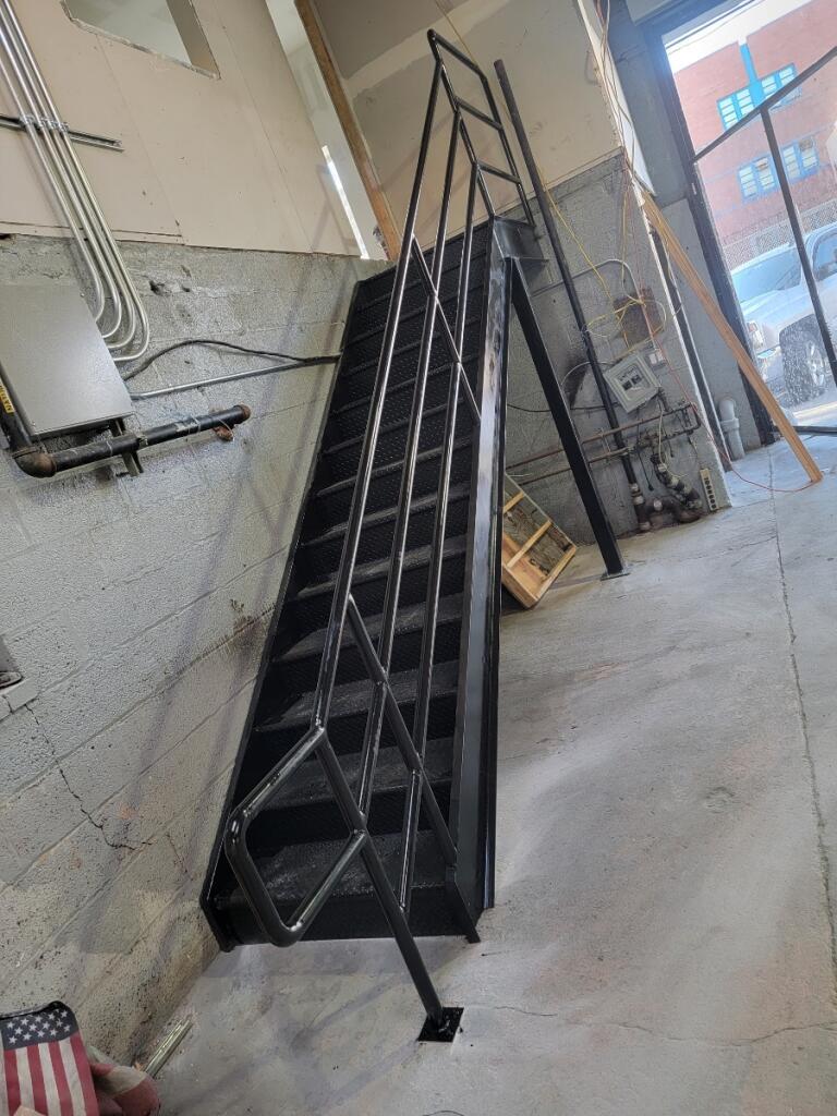 Steel Structure Fabricator Steel Staircase Installation NY