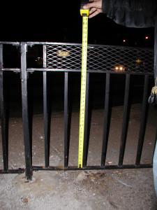 steel bar expanded metal welded railing guard rail fence