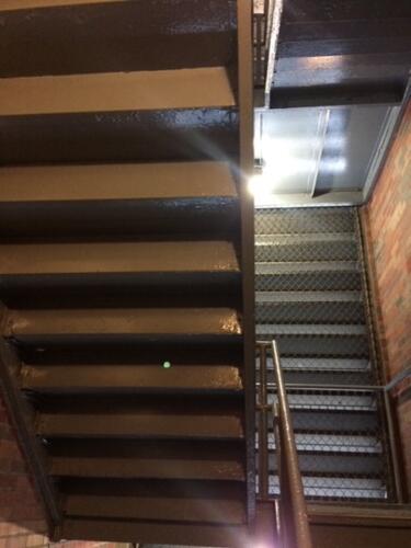 tread fire stairs