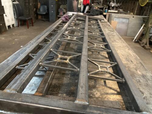 metal F tree guard production tree treees